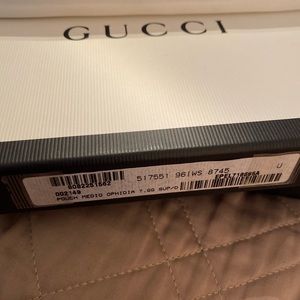Gucci Ophidia GG Supreme Canvas Zip Pouch